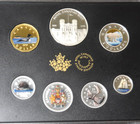 2018 Canada Fine Silver Colourized 6-coin Proof Set Classic Coins