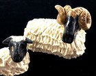 Scottish Coll Pottery Isle Of Lewis Scotland Lamb Sheep Animal Figurine Vtg Gift