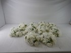 Inweder 10 Set  14 2  Small Roses Flower Balls For Centerpieces  White