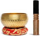 Tibetan Singing Bowls Set  Meditation Sound Bowl Hand Hammered In Nepal For Yoga