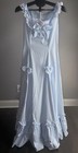 Victorian Choice Women   s Gown M Sky Blue Corset Renaissance Prairie Costume
