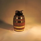Vintage 1950s Evans Lighter Beer Barrel Keg Working Wick   Fuel
