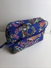 Vera Bradley Nwt Iconic Large Cosmetic Bag  Romantic Paisley  22517-k34