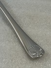  1  Reed   Barton Stainless Williamsburg Royal Shell Salad Fork Glossy 7 25   