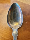 Rare Southern American Coin Silver Serving Spoon T  W  Brown Wilmington Nc