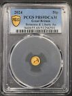 2024 Pcgs 50p Britannia   Liberty Gold Proof Deep Cameo Pr69dcam Limited Edition