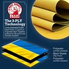 Anley Rip-proof Double Sided 3-ply Ukraine Flag 3x5 Ft Ukrainian National Flag
