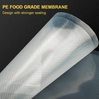 100 Packs Vacuum Sealer Bags 6 x10  8 x12  Embossed Food Saver Storage Package