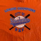 Vintage Y2k Waukesha Little League Champions Parks Recreation Forest T-shirt Xl