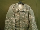 Us Military Army Combat Acu Digital Camo Coat Shirt Size Medium Short 2010 284-j