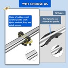 1005 2 Pcs Kayak Paddle Holder Kayak Track Mount Accessories For Holding Stan