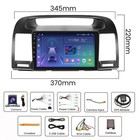 For Toyota Camry 2002-2006 Apple Carplay Car Stereo Radio Bluetooth Player   Cam