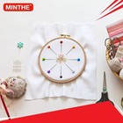 Minthe 100pcs Sewing Pins For Fabric Straight Pins Sewing Pearlized Colored
