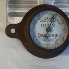 Antique Kitchen Stove Oven Door Thermometer Wood Stove