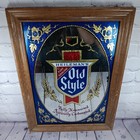 Vintage Old Style Beer Mirror Sign Bar Pub 15x21  G  Heileman Brewing Company