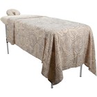 Forpro Premium Designer Flannel 3-piece Massage Sheet Set  Island Tranquility   