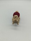 Vintage Florenza Pin Cushion Poodle Dog Sewing Bobblehead Nodder  Nice Condition