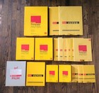 Kodak Vintage Paper Lot And Brumberger Paper Storage Light Box - See Pics   Read