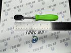 Snap-on Tools Usa New Green 1 4  Drive Hard Grip Long Fixed Ratchet Thld72