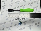 Snap-on Tools Usa New Green 1 4  Drive Hard Grip Long Fixed Ratchet Thld72g