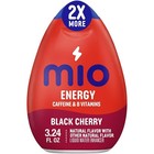 Mio Energy Black Cherry Liquid Water Enhancer 3 24 Fl Oz Bottle