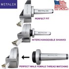 5  125mm Fly Cutter Interchangeable Mt2 Shank Indexable Carbide Bit Tnmg16 Metal