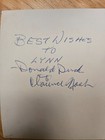 Vintage 1950 s Donald Duck Disney Signed Photo Clarence Nash Voice Actor Autogra