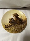 Knowles Limited Edition Plate Chesapeake Bay Retriever Pups - Lynn Kaatz - 1992