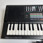Yamaha Pss-470 Portasound Synthesizer Keyboard W  Power Supply Tested