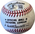 Sandy Koufax Signed Baseball Onl Beckett Full Loa Dodgers Hof Autograph