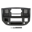 Fit For 2006-2008 Dodge Ram Dash Radio Ac Vent Temp Climate Control Panel Bezel