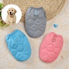 Pet Puppy Dog Cat Winter Clothes Warm Padded Coat Harness Bright Jacket Outfit   