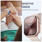   3pcs For Apple Watch Screen 42mm Series 11 10 Clear silver rose Gold