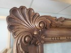 Large Vintage Ornate Gold Syroco  Mcm  3331 1978 Framed Wall Print   30  X 36   