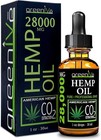 28000mg Cold Pressed Hemp Oil Drops - Vegan   Omega-rich Extract