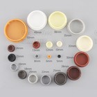 Round Plastic Tube End Caps Pipe Inserts Plug Bung 5mm 32mm 35mm 38mm 40mm 50mm