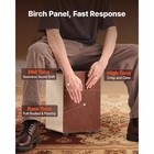 Cajon Box Drum Wooden Birchwood  compact Percussion Instrument With Snare Wires