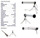 Yagi Indoor Cantenna Wifi  5 7 5 Ghz Long Range Wifi Antenna 15dbi W tripod Sma