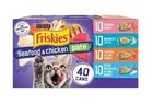 Wet Cat Food Pate  Soft Seafood And Chicken Variety Pack  5 5 Oz Cans  40 Pack