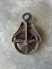 Louden Mchy Co Pulley  Guelph Ontario  Large Antique Old Collectible Hay Pulley