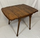 Old Vintage Quartersawn Oak Drop Leaf Table Farm House Plant Stand