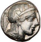 Athens Tetradrachm Ngc Ch Xf Ancient Greek Silver Owl Coin 440bc Athena