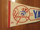 Vintage  1980 s    New York Yankees   Pennant Mlb Baseball Full Size