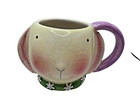  4  Enesco David Walker Bunny Head Coffee Cup Mug Vintage 1999 easter Mug Cup