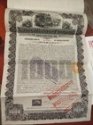 Mexico 1902 National Railroad   1000 Gold Warrant Revenue Bond Loan Pass Co Rare