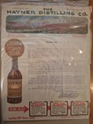 Lot Of Pre Prohibition Ephemera Haynes Distillery  Ohio Late 1800 s Early 1900s