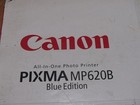 New Canon Pixma Mp620b Blue Edition All-in-one Photo Inkjet Printer Wireless