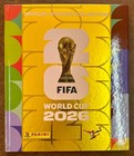 Panini Fifa World Cup 2026 Premium Gold Hardcover Album   Latam Box 104 Packs