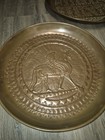 Vintage Middle Eastern Hand Hammered Copper Plates