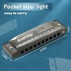 Easttop Harmonica Diatonic Blues Harmonica Key Of C 10holes Harp Mouth Organ New